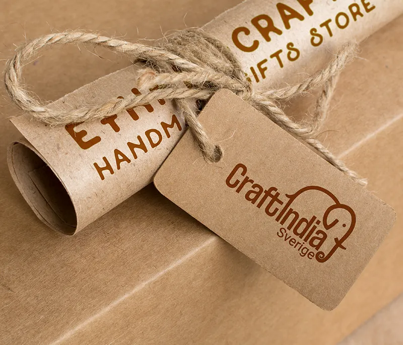 Illustration of a branding strategy of Craft India