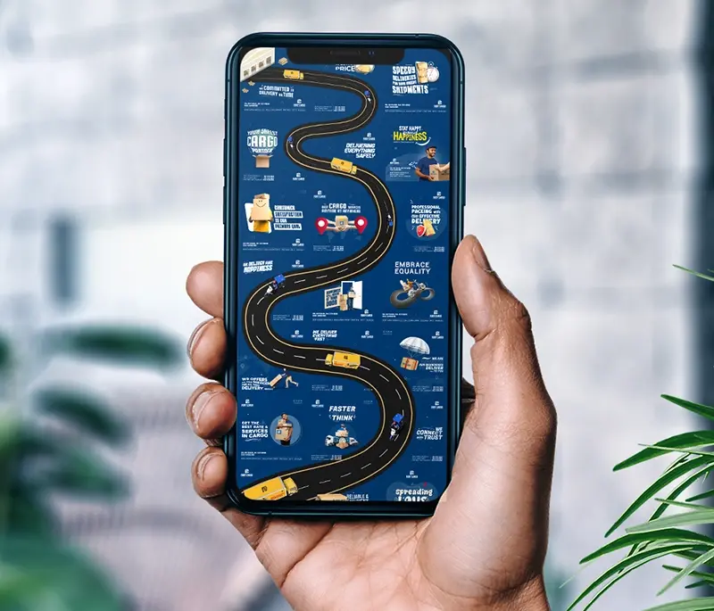 Illustration of branding created by the branding agency in Calicut